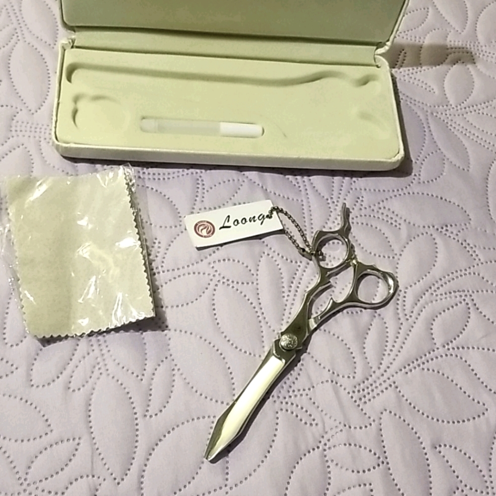 Handmade 440C japenese cutting scissors